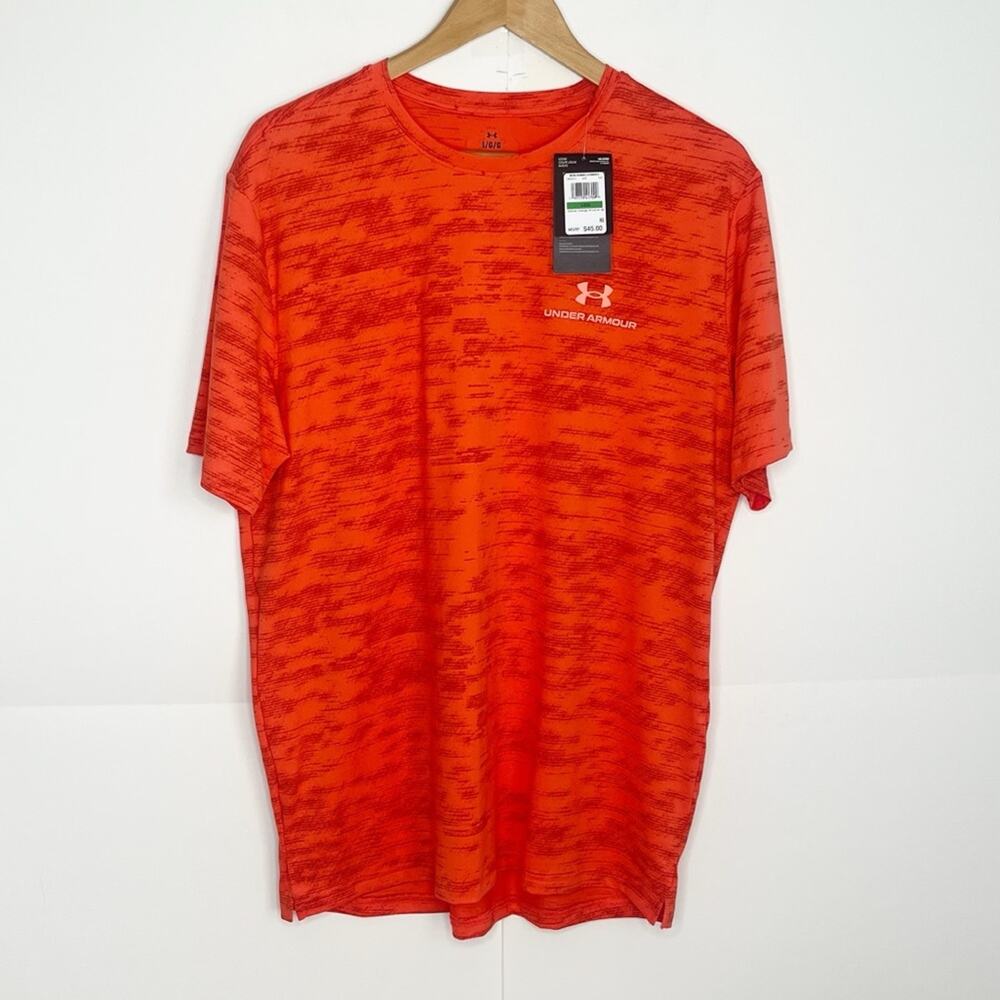 Under Armour Mens Vanish Energy Printed Short Sleeve T Shirt Size Large - Picture 3 of 7